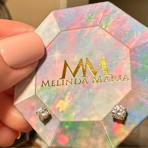 Melinda Maria - 3 mm round studs. Never worn. Original packaging. Brand…